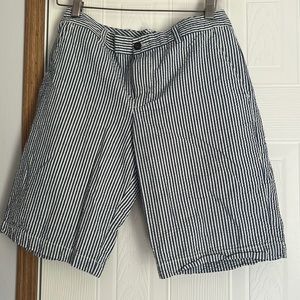 polo striped mens shorts